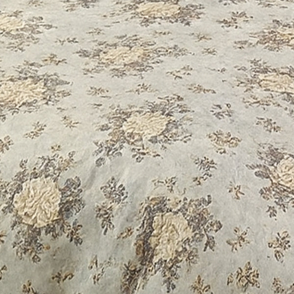 Digital flowers print multicolor polycotton double bed bedsheet