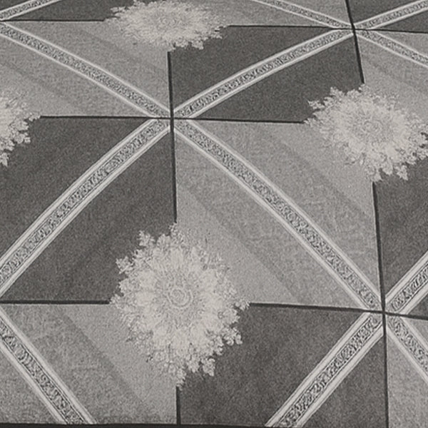 Hexsa print multicolor polycotton double bed bedsheet