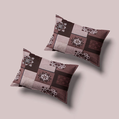 Stylish multicolor polycotton Kingsize bedsheet