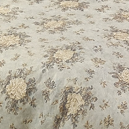 Digital flowers print multicolor polycotton double bed bedsheet