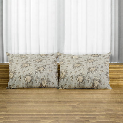 Digital flowers print multicolor polycotton double bed bedsheet