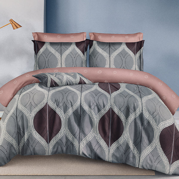 Digital off print multicolor polycotton double bed bedsheet