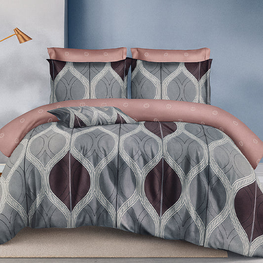 Digital off print multicolor polycotton double bed bedsheet